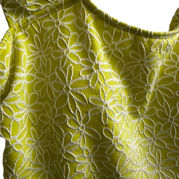 Yellow Ruffle One-Piece Swimsuit size XL New - Picture 5 of 6